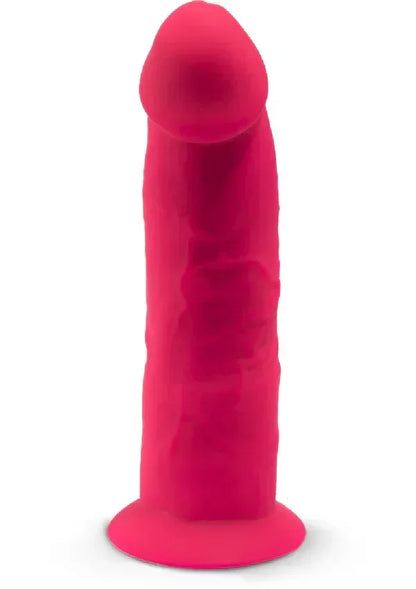 Dong Model 6 inch Glow Red by Silex-D - Happytoys Sexshop: Toys for Feeling Happy & Easy 😊 - Discreet geleverd