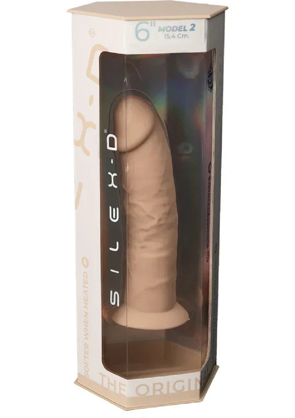 Dong Model 6 inch Light Skin Tone by Silex-D - Happytoys Sexshop: Toys for Feeling Happy & Easy 😊 - Discreet geleverd