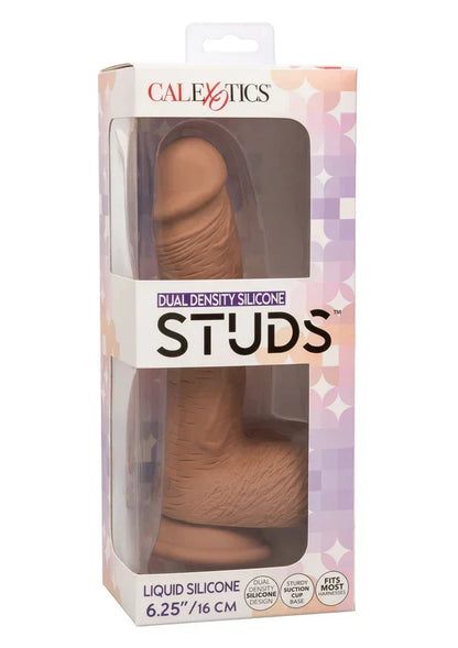 Dual Density Silicone Stud Skin 6.25 inch by CalExotics - Happytoys Sexshop: Toys for Feeling Happy & Easy 😊 - Discreet geleverd