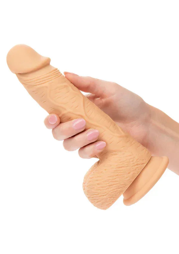 Dual Density Silicone Stud Skin 6.25 inch by CalExotics - Happytoys Sexshop: Toys for Feeling Happy & Easy 😊 - Discreet geleverd