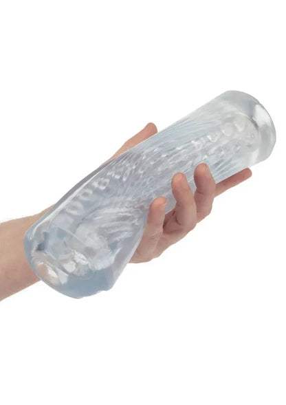 Dual Ribbed Stroker XL by CalExotics - Happytoys Sexshop: Toys for Feeling Happy & Easy 😊 - Discreet geleverd