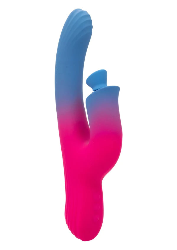 Dual Stimulator Suction Vibrator by CalExotics Elation
