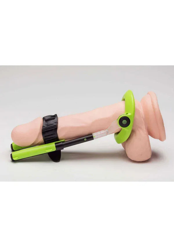 Enlarger Extra green by Male Edge - Happytoys Sexshop: Toys for Feeling Happy & Easy 😊 - Discreet geleverd