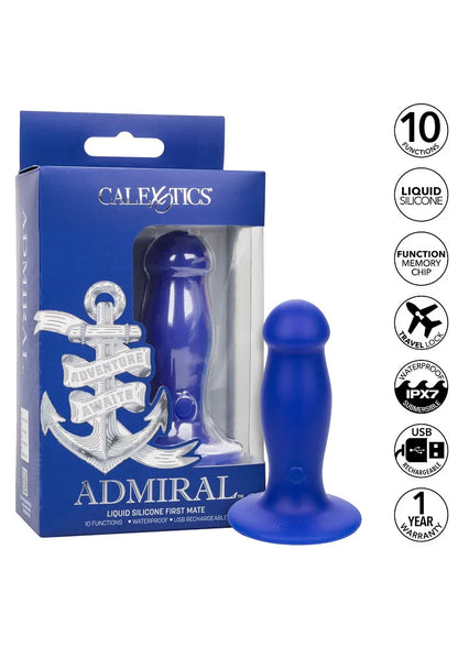 Admiral Liquid Silicone First Mate by CalExotics - Happytoys Sexshop: Toys for Feeling Happy & Easy 😊 - Discreet geleverd