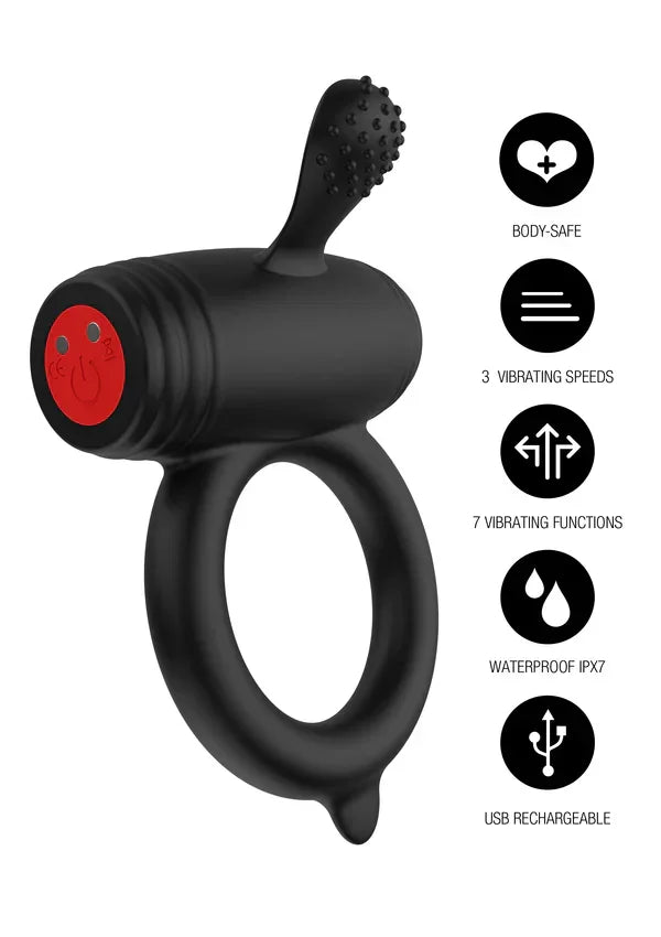 Excellence Power Pro C-Ring by Hidden Desire - Happytoys Sexshop: Toys for Feeling Happy & Easy 😊 - Discreet geleverd