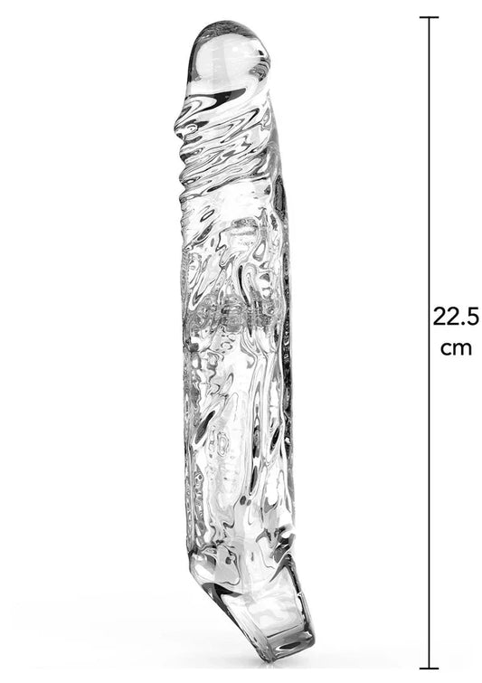 Extension Sleeve TPE XL 22.5 cm by ToyJoy - Happytoys Sexshop: Toys for Feeling Happy & Easy 😊 - Discreet geleverd