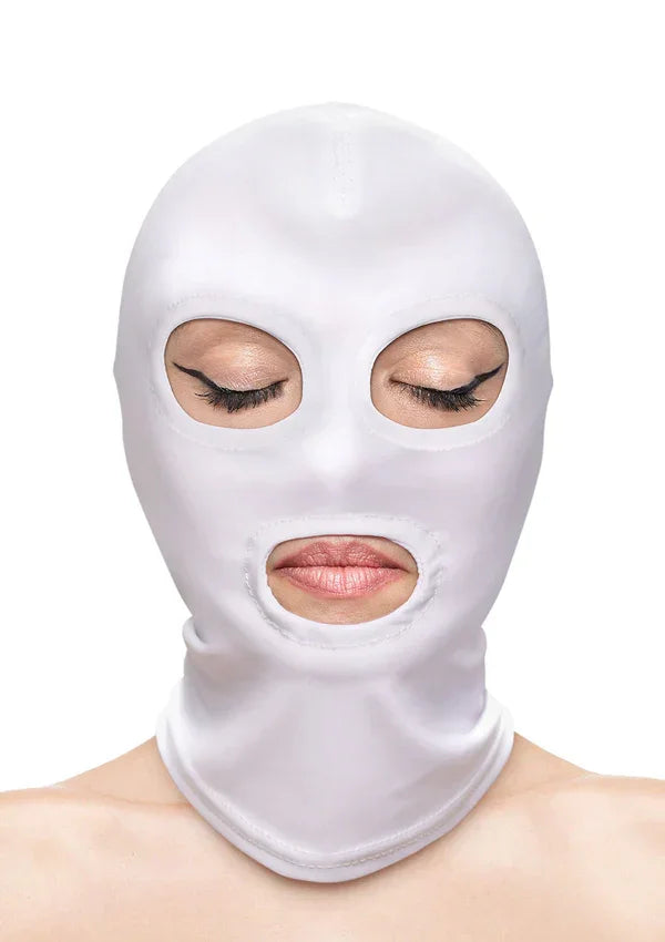 Eyes & Mouth Hood white by NS Novelties - Happytoys Sexshop: Toys for Feeling Happy & Easy 😊 - Discreet geleverd