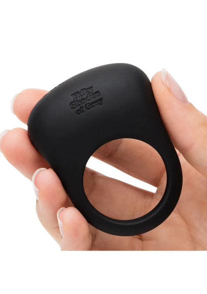 Sensation Rechargeable Vibrating Rabbit Love Ring by Fifty Shades of Grey - Happytoys Sexshop: Toys for Feeling Happy & Easy 😊 - Discreet geleverd