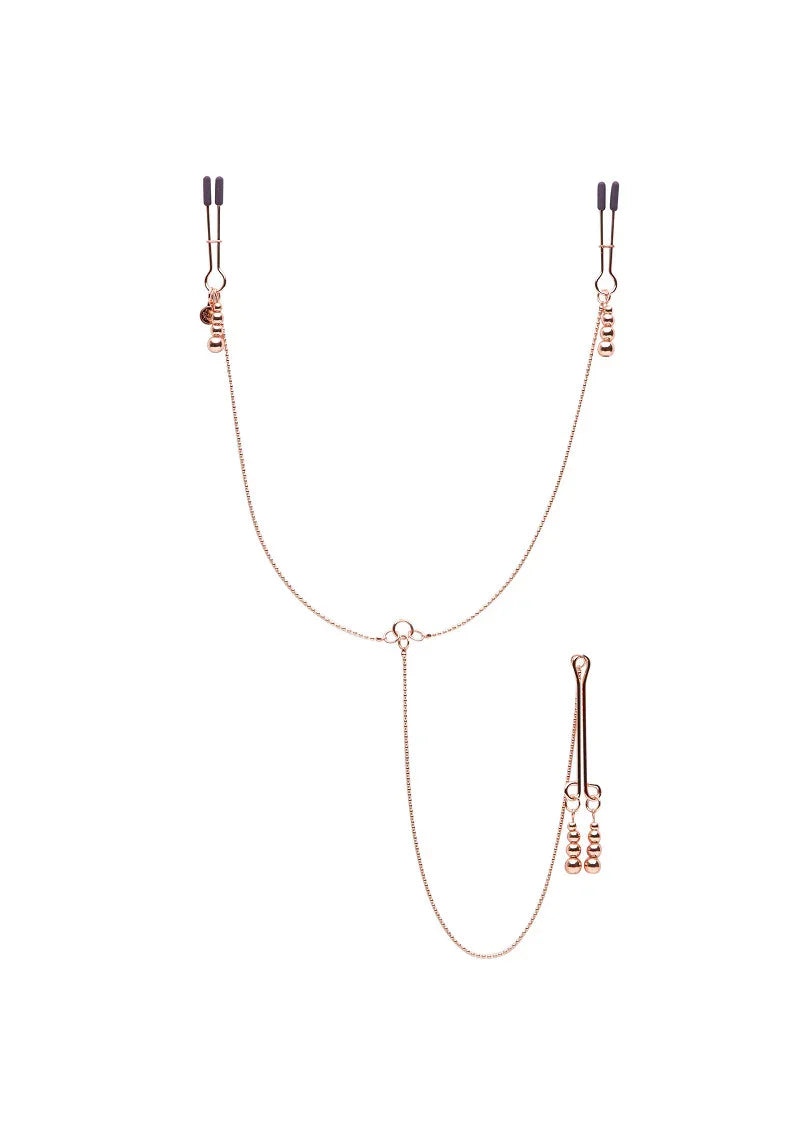 Freed All Sensation Nipple & Clitoral Chain Fifty Shades - Happytoys Sexshop: Toys for Feeling Happy & Easy 😊 - Discreet geleverd