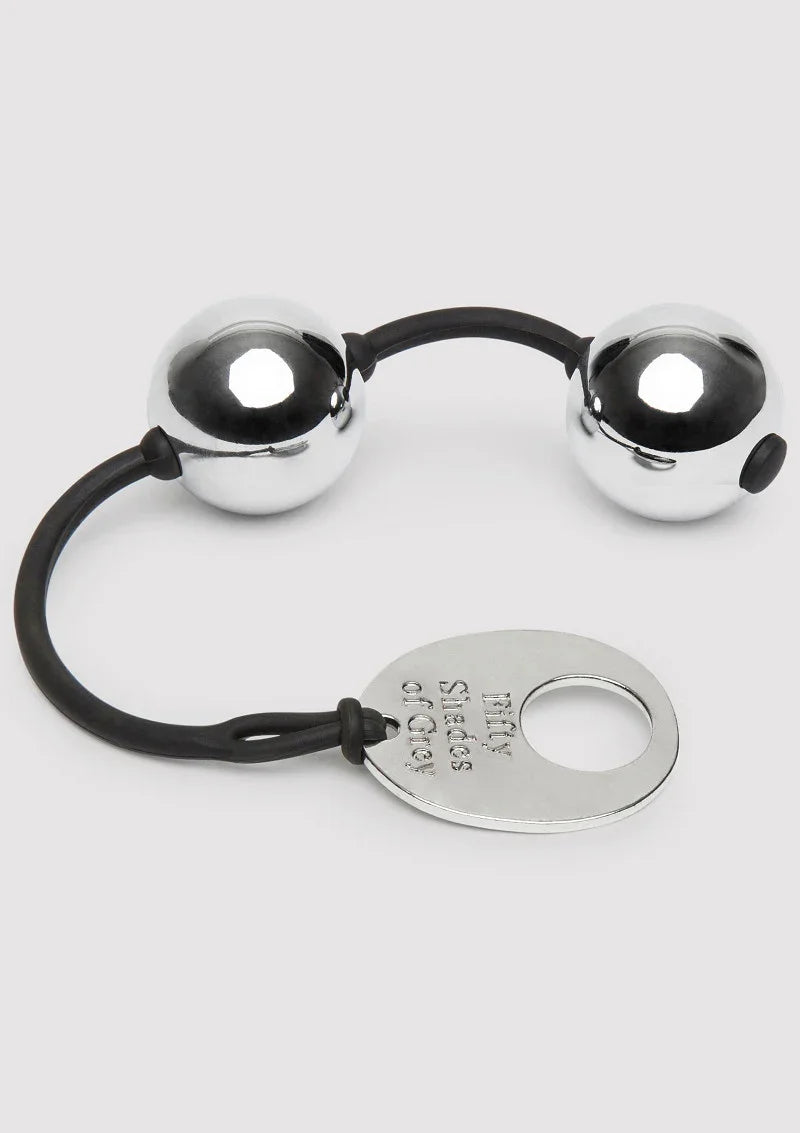 ♀ Fifty Shades of Grey EXISTING Inner Goddess Silver Pleasure Balls 331g - Happytoys Sexshop: Toys for Feeling Happy & Easy 😊 - Discreet geleverd