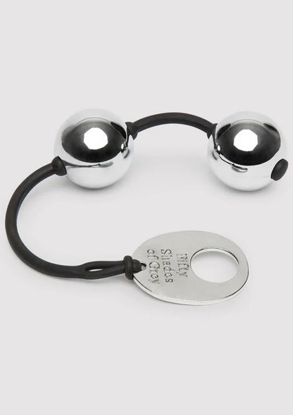 ♀ Fifty Shades of Grey EXISTING Inner Goddess Silver Pleasure Balls 331g - Happytoys Sexshop: Toys for Feeling Happy & Easy 😊 - Discreet geleverd