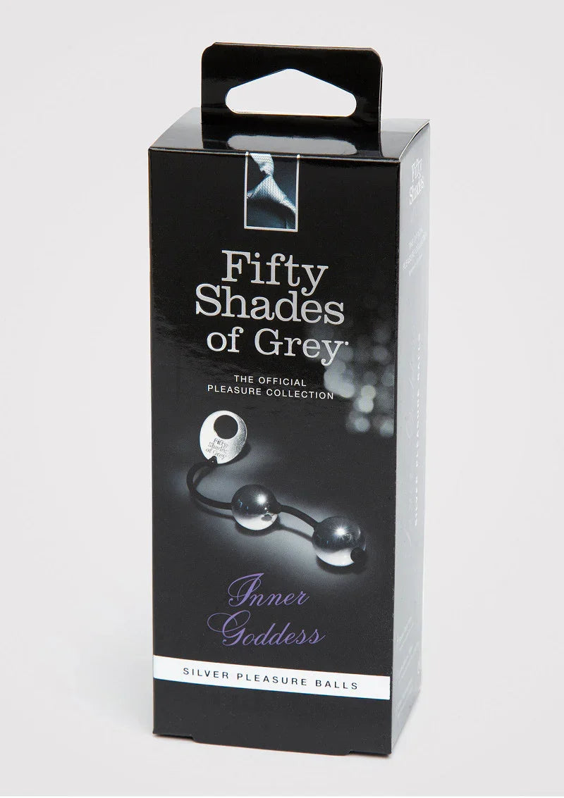 ♀ Fifty Shades of Grey EXISTING Inner Goddess Silver Pleasure Balls 331g - Happytoys Sexshop: Toys for Feeling Happy & Easy 😊 - Discreet geleverd