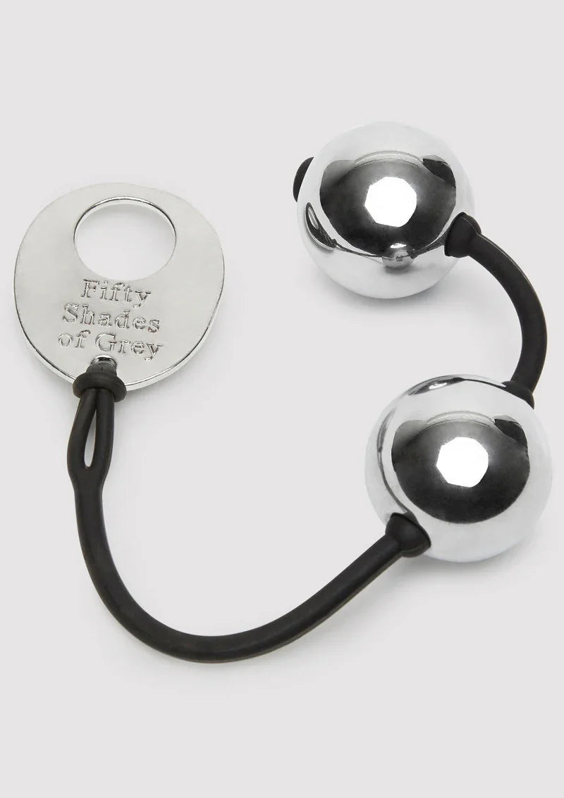 ♀ Fifty Shades of Grey EXISTING Inner Goddess Silver Pleasure Balls 331g - Happytoys Sexshop: Toys for Feeling Happy & Easy 😊 - Discreet geleverd