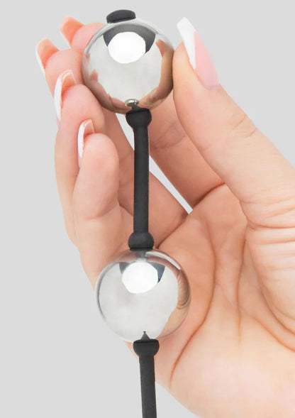 ♀ Fifty Shades of Grey EXISTING Inner Goddess Silver Pleasure Balls 331g - Happytoys Sexshop: Toys for Feeling Happy & Easy 😊 - Discreet geleverd