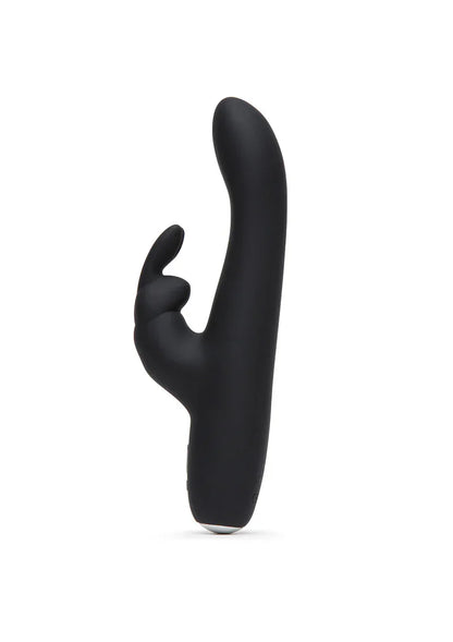 Greedy Girl Rechargeable Slimline Rabbit Vibrator Fifty Shades of Grey - Happytoys Sexshop: Toys for Feeling Happy & Easy 😊 - Discreet geleverd