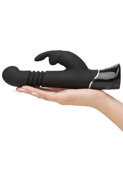Greedy Girl Rechargeable Thrusting G-Spot Rabbit Vibrator by Fifty Shades of Grey - Happytoys Sexshop: Toys for Feeling Happy & Easy 😊 - Discreet geleverd