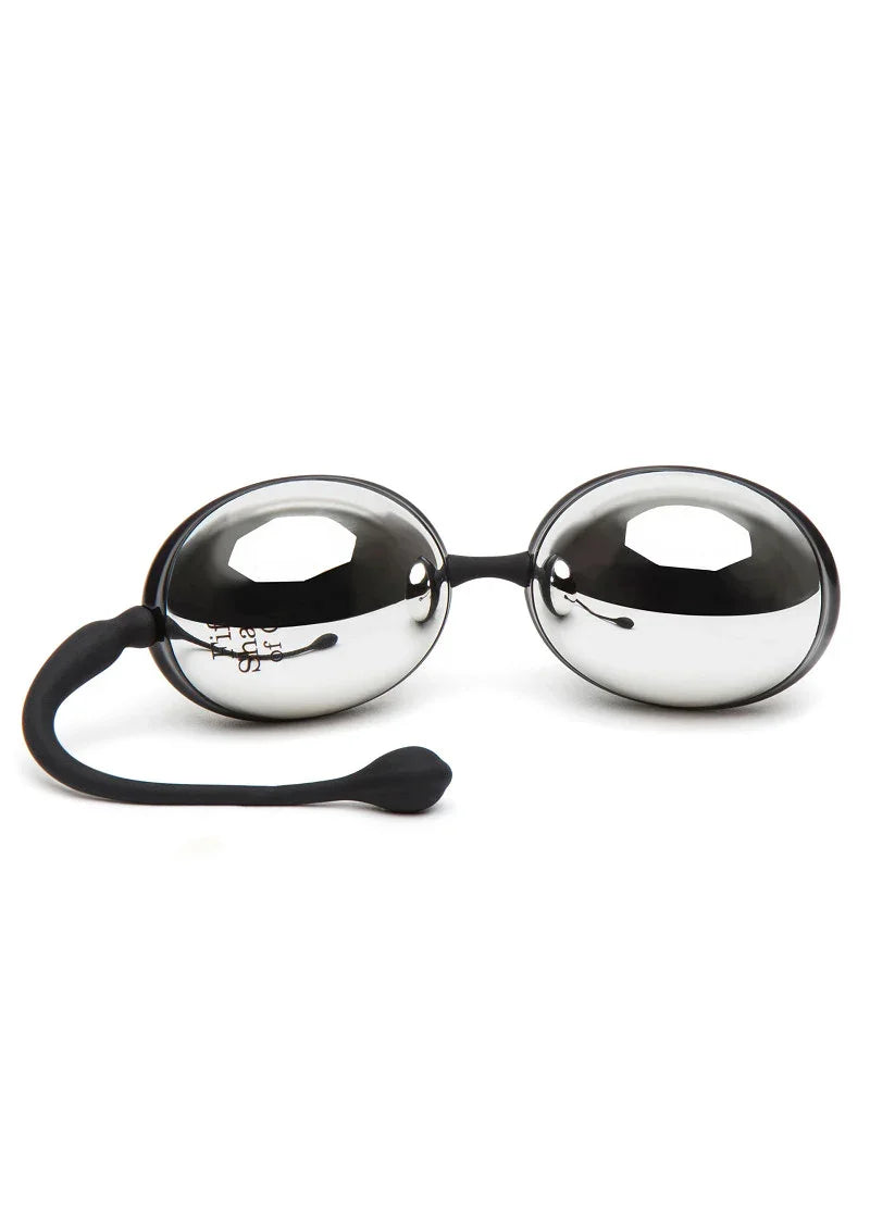 Inner Goddess Silver Jiggle Balls 67g Fifty Shades of Grey - Happytoys Sexshop: Toys for Feeling Happy & Easy 😊 - Discreet geleverd