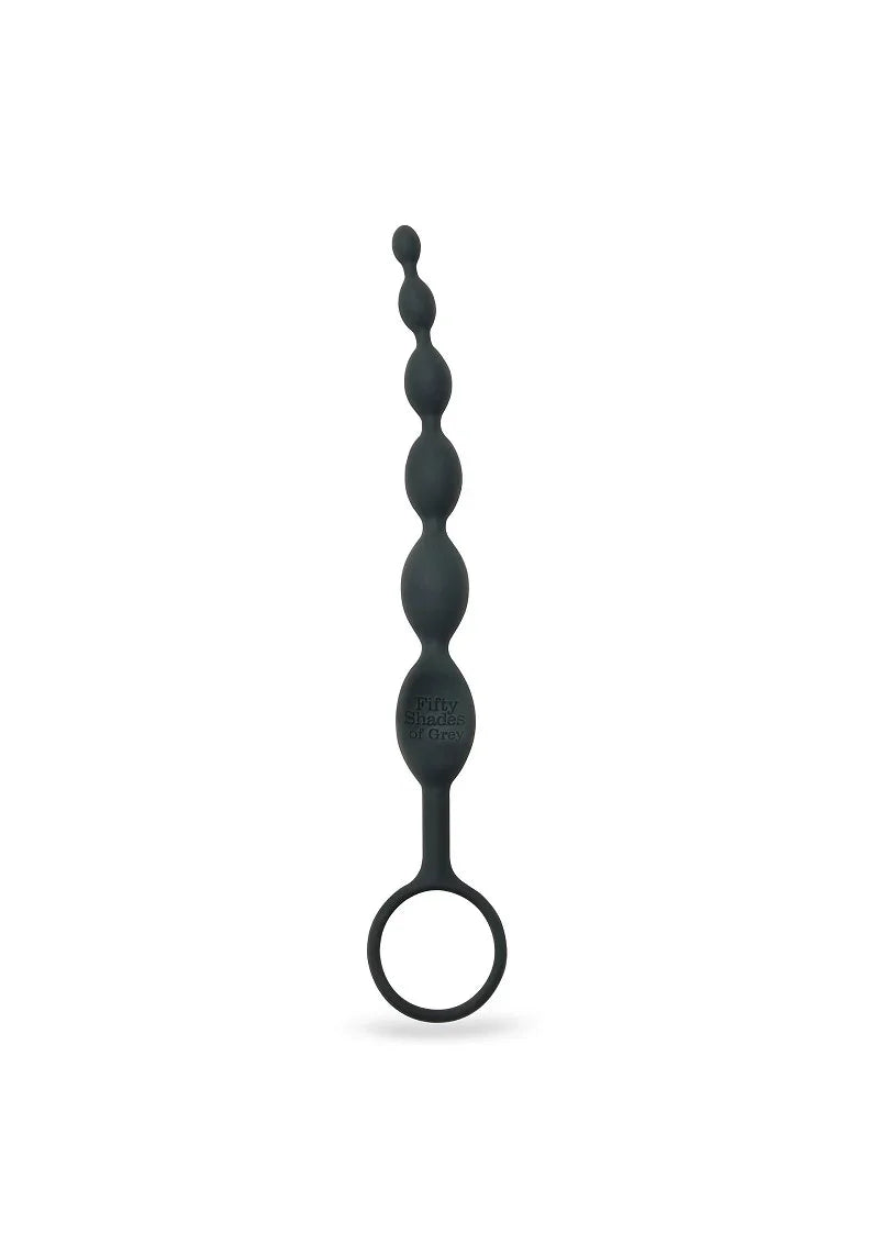 ♂ ♀ Fifty Shades of Grey Pleasure Intensified Anal Beads - Happytoys Sexshop: Toys for Feeling Happy & Easy 😊 - Discreet geleverd