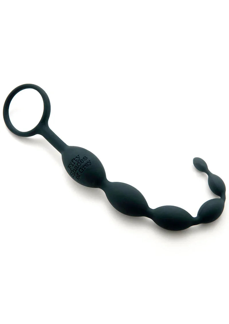 ♂ ♀ Fifty Shades of Grey Pleasure Intensified Anal Beads - Happytoys Sexshop: Toys for Feeling Happy & Easy 😊 - Discreet geleverd