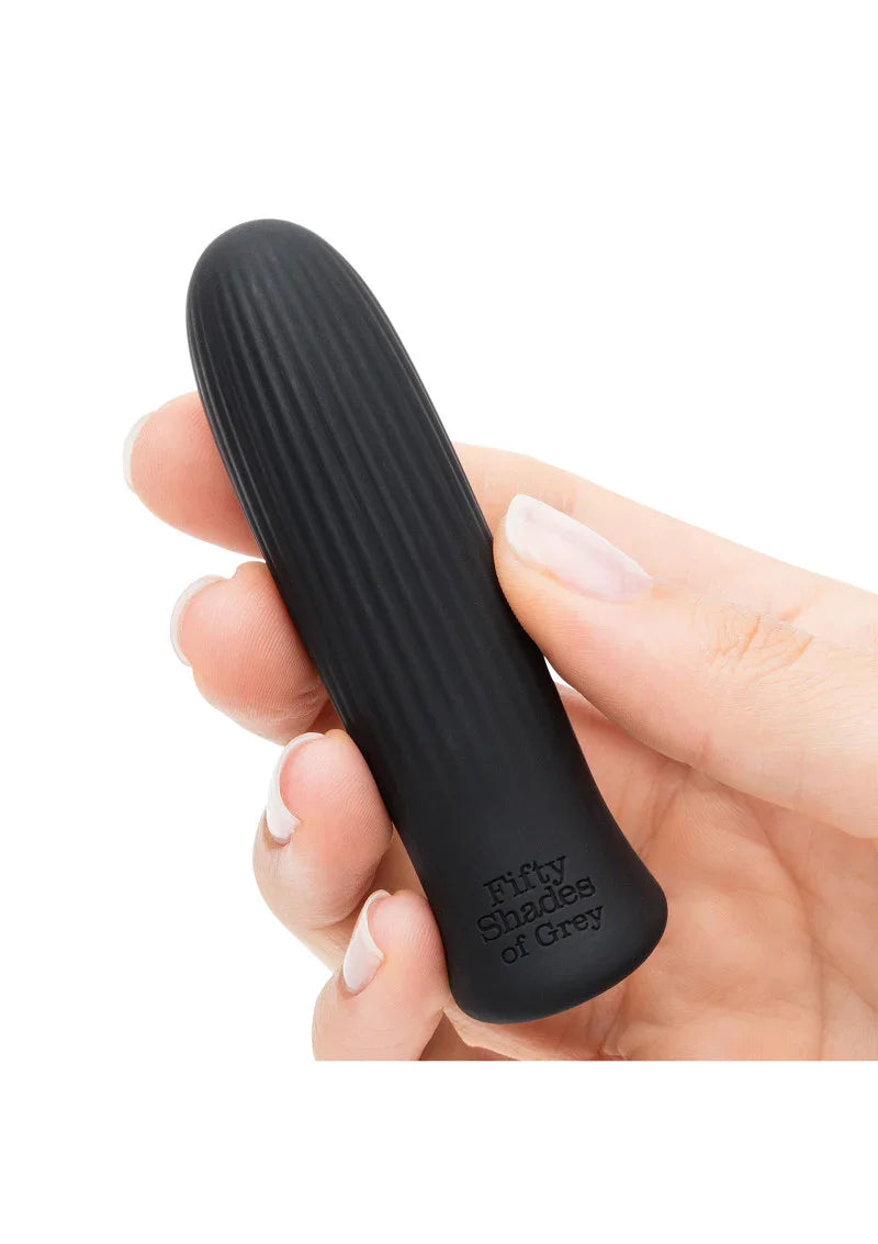 Sensation Rechargeable Bullet Vibrator Fifty Shades of Grey - Happytoys Sexshop: Toys for Feeling Happy & Easy 😊 - Discreet geleverd