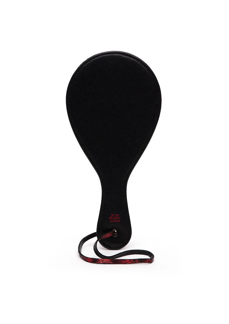 Sweet Anticipation Round Paddle Fifty Shades of Grey - Happytoys Sexshop: Toys for Feeling Happy & Easy 😊 - Discreet geleverd