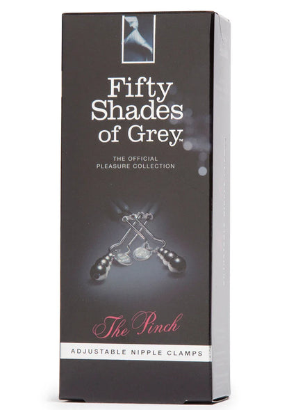 The Pinch Adjustable Nipple Clamps by Fifty Shades of Grey - Happytoys Sexshop: Toys for Feeling Happy & Easy 😊 - Discreet geleverd