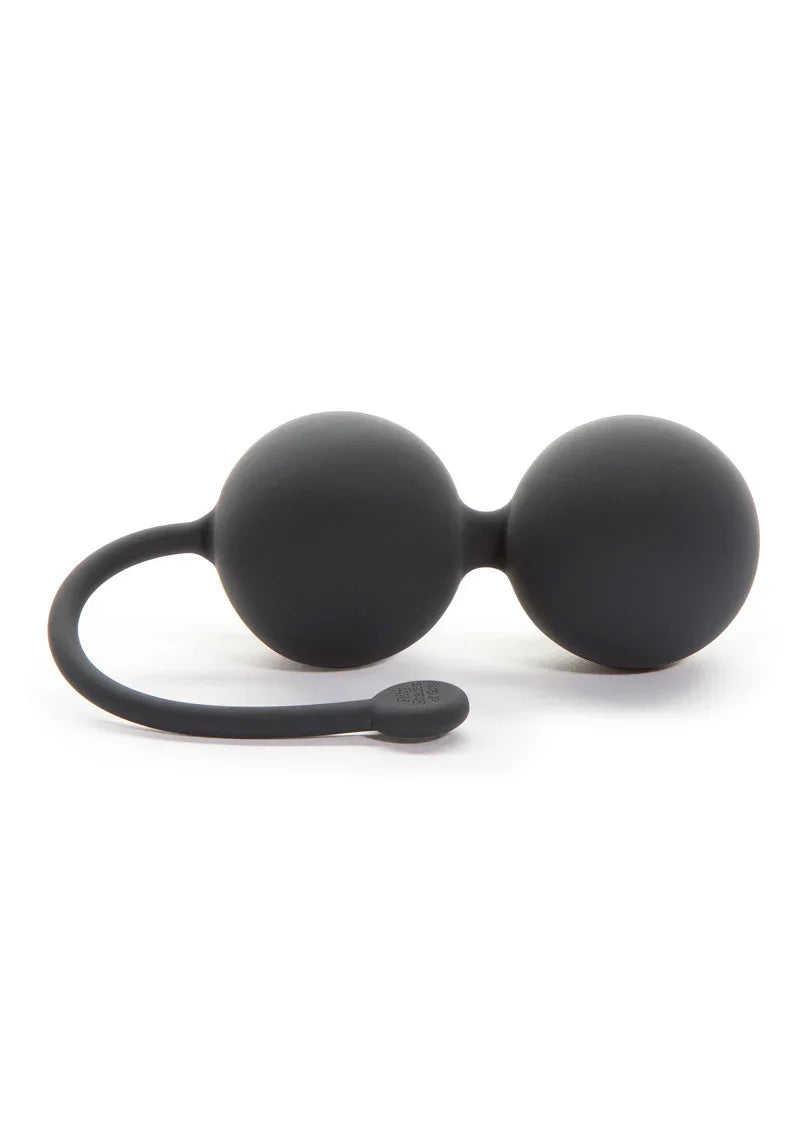 Tighten and Tense Silicone Jiggle Balls Fifty Shades of Grey - Happytoys Sexshop: Toys for Feeling Happy & Easy 😊 - Discreet geleverd