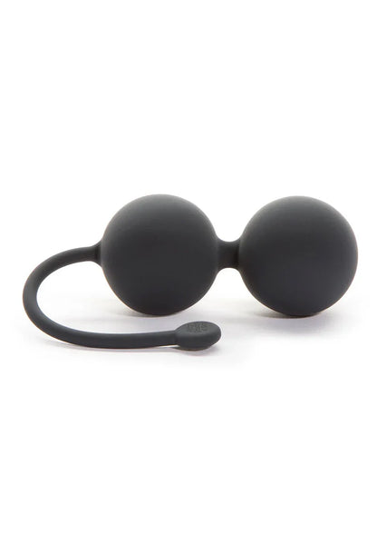 Tighten and Tense Silicone Jiggle Balls Fifty Shades of Grey - Happytoys Sexshop: Toys for Feeling Happy & Easy 😊 - Discreet geleverd