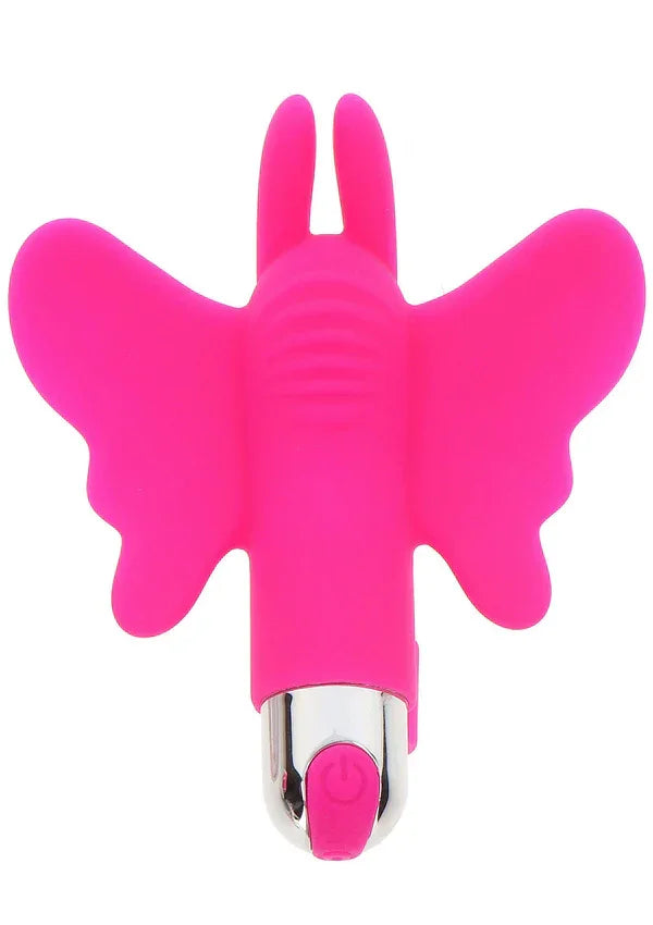 Finger Vibe Butterfly Pleaser Rechargeable by ToyJoy - Happytoys Sexshop: Toys for Feeling Happy & Easy 😊 - Discreet geleverd