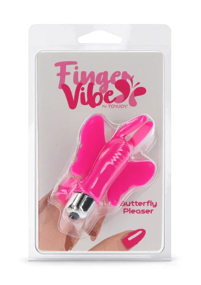 Finger Vibe Butterfly Pleaser by ToyJoy - Happytoys Sexshop: Toys for Feeling Happy & Easy 😊 - Discreet geleverd
