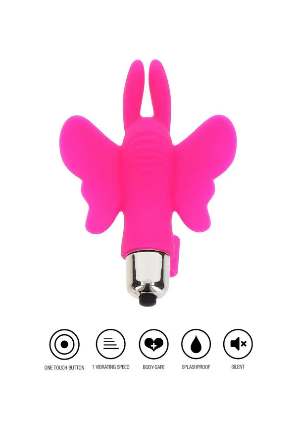 Finger Vibe Butterfly Pleaser by ToyJoy - Happytoys Sexshop: Toys for Feeling Happy & Easy 😊 - Discreet geleverd