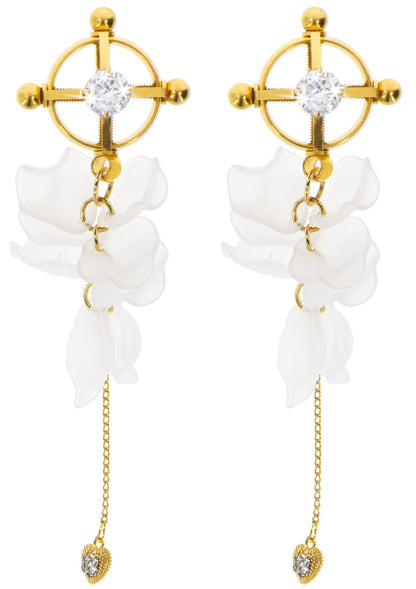 Floral Seduction Clamps by Taboom Nipple Play