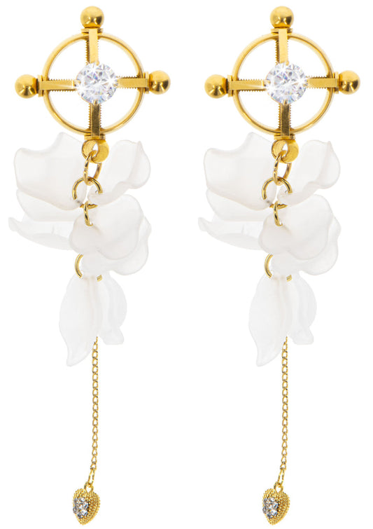 Floral Seduction Clamps by Taboom Nipple Play