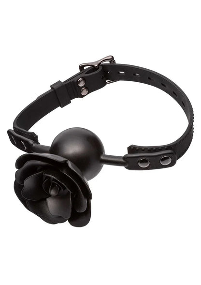 Forbidden Removable Rose Gag by CalExotics - Happytoys Sexshop: Toys for Feeling Happy & Easy 😊 - Discreet geleverd