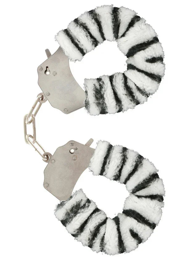 Furry Fun Cuffs by ToyJoy - Happytoys Sexshop: Toys for Feeling Happy & Easy 😊 - Discreet geleverd