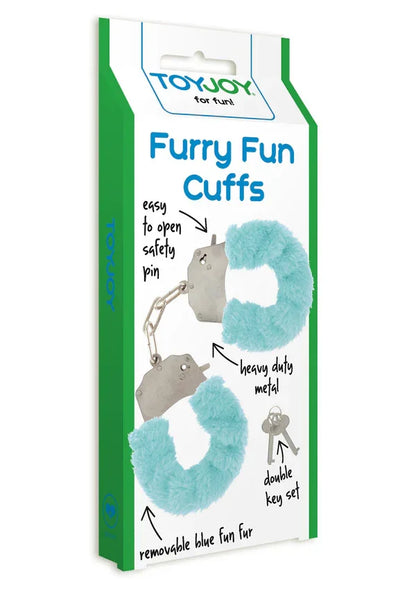 Furry Fun Cuffs by ToyJoy - Happytoys Sexshop: Toys for Feeling Happy & Easy 😊 - Discreet geleverd