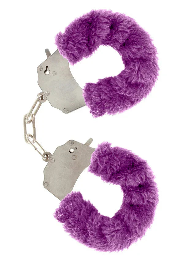 Furry Fun Cuffs by ToyJoy - Happytoys Sexshop: Toys for Feeling Happy & Easy 😊 - Discreet geleverd
