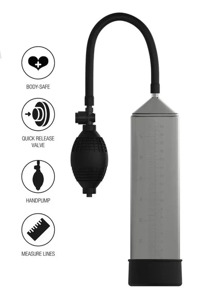 Fusion Starter Penis Pump Blue by Hidden Desire - Happytoys Sexshop: Toys for Feeling Happy & Easy 😊 - Discreet geleverd