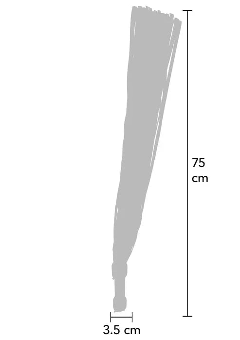 Genuine Leather Whip 75cm @ Hidden Desire