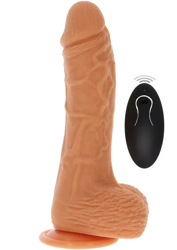 Get Real Up&Down Rotating Vibrating Dildo by ToyJoy - Happytoys Sexshop: Toys for Feeling Happy & Easy 😊 - Discreet geleverd