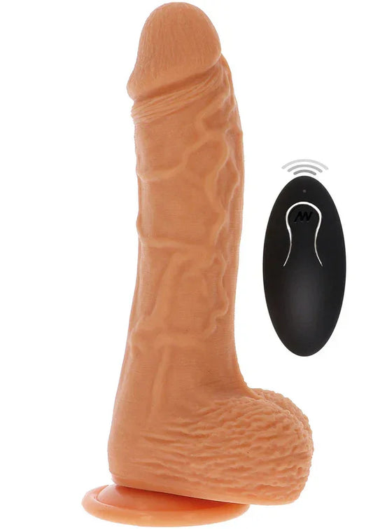 Get Real Up&Down Rotating Vibrating Dildo by ToyJoy - Happytoys Sexshop: Toys for Feeling Happy & Easy 😊 - Discreet geleverd