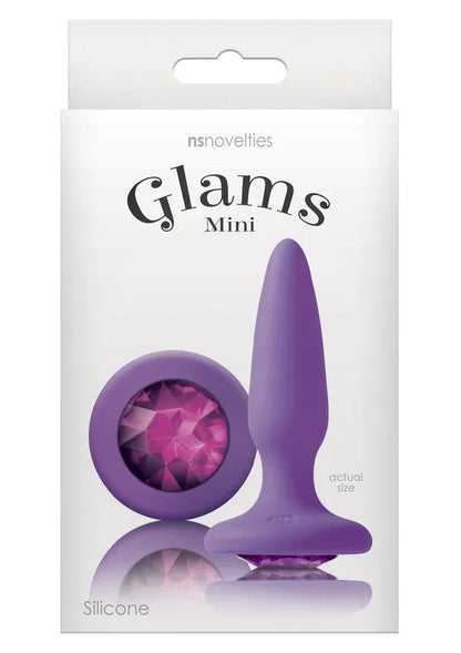 Glams Mini Rainbow Gem Purple by NS Novelties - Happytoys Sexshop: Toys for Feeling Happy & Easy 😊 - Discreet geleverd
