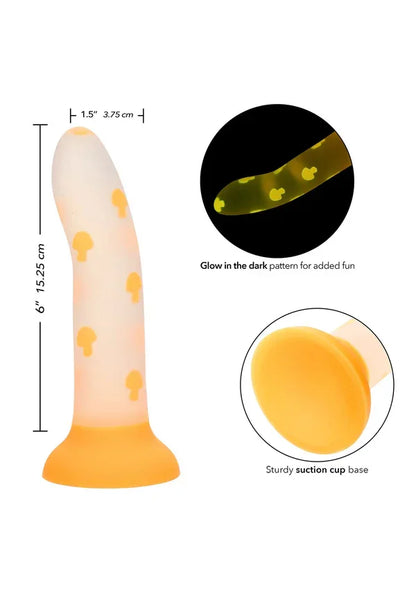 Glow Stick Mushroom by CalExotics - Happytoys Sexshop: Toys for Feeling Happy & Easy 😊 - Discreet geleverd