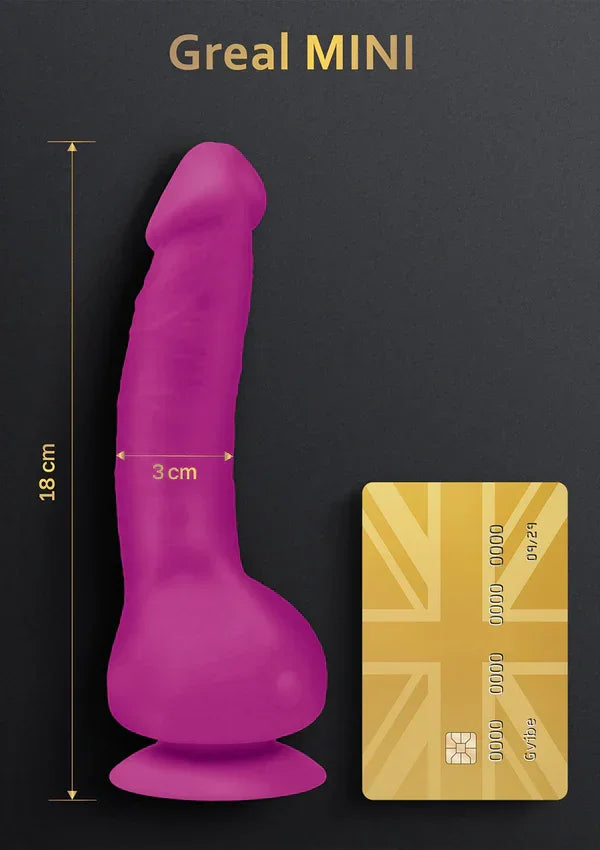 Greal Mini Dong by GVibe - Happytoys Sexshop: Toys for Feeling Happy & Easy 😊 - Discreet geleverd