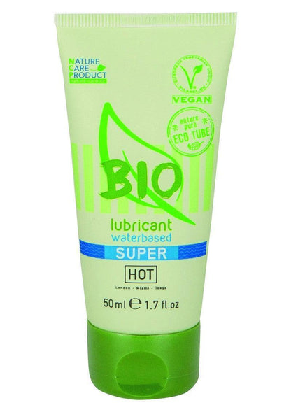 Groene tube bio glijmiddel op waterbasis, Super Hot, 50 ml.