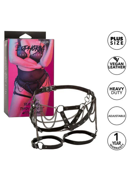 Harness With Chains Plus by CalExotics - Happytoys Sexshop: Toys for Feeling Happy & Easy 😊 - Discreet geleverd