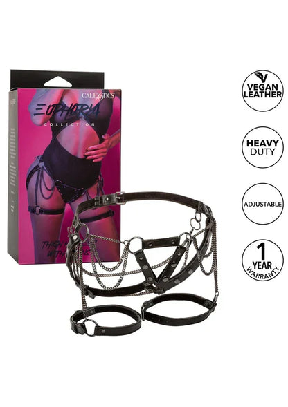 Harness With Chains by CalExotics - Happytoys Sexshop: Toys for Feeling Happy & Easy 😊 - Discreet geleverd