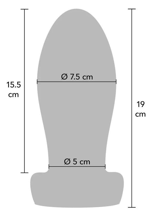 Heavy Anal Stretcher Plug XL by Hidden Desire
