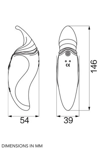 Hero Pulse Wave Massager by Zalo