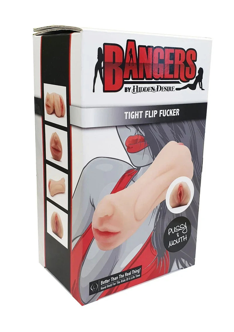 Bangers Tight Flip Fucker Pussy/Mouth by Hidden Desire - Happytoys Sexshop: Toys for Feeling Happy & Easy 😊 - Discreet geleverd